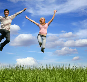People Jumping
