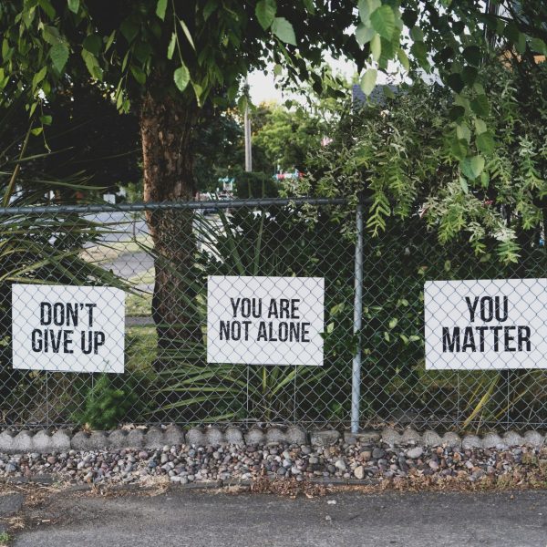 Signs on the fence you matter dan meyers hluOJZjLVXc unsplash